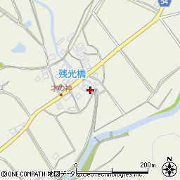 大阪府豊能郡能勢町宿野1128-1周辺の地図