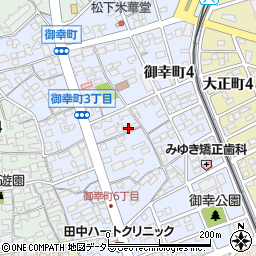 愛知県刈谷市御幸町周辺の地図