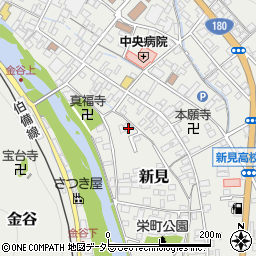岡山県新見市新見58周辺の地図