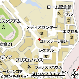 滋賀県草津市野路東周辺の地図