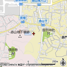 館山市　豊津ホール周辺の地図