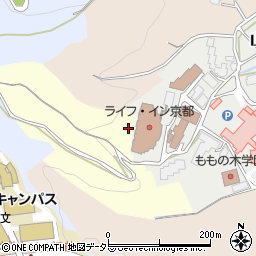 京都府京都市西京区山田谷田山周辺の地図