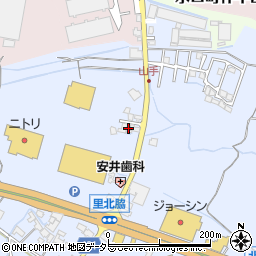 滋賀県甲賀市水口町北脇1418-14周辺の地図