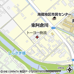 三重県四日市市東阿倉川741-1周辺の地図