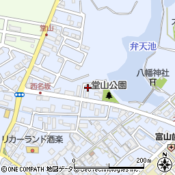 滋賀県甲賀市水口町名坂125周辺の地図