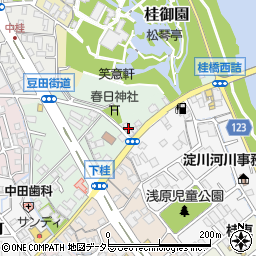 大阪ガスサービスショップ　桂ガスセンター本店周辺の地図