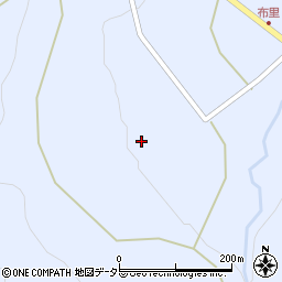 愛知県新城市布里柚ノ木周辺の地図