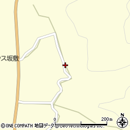 愛知県新城市能登瀬枯沢周辺の地図