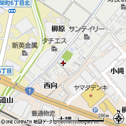 愛知県安城市宇頭茶屋町南裏86周辺の地図