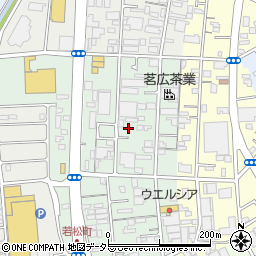 静岡県静岡市葵区若松町40周辺の地図