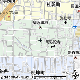 京都府京都市西京区桂千代原町44周辺の地図