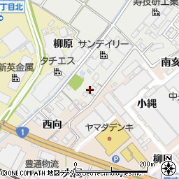 愛知県安城市宇頭茶屋町南裏76-17周辺の地図