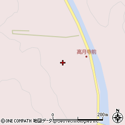 愛知県新城市塩瀬中貝津34周辺の地図