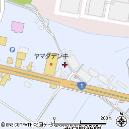 滋賀県甲賀市水口町北脇1724周辺の地図