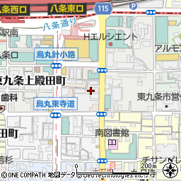 京都府農林漁業団体職員共済会周辺の地図