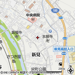 岡山県新見市新見788-1周辺の地図