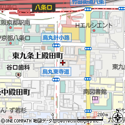 京都府京都市南区東九条西山王町5周辺の地図