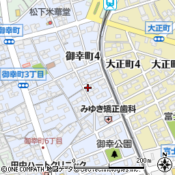 愛知県刈谷市御幸町5丁目201周辺の地図