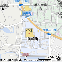 株式会社マツヤスーパー　大津美崎店周辺の地図