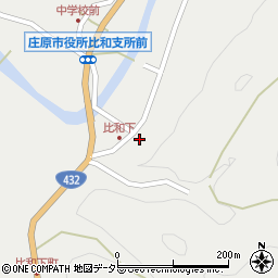 広島県庄原市比和町比和819周辺の地図