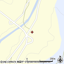 広島県庄原市比和町木屋原1105周辺の地図