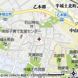愛知県刈谷市半城土町本郷周辺の地図