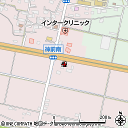 コスモセルフ＆カーケアセンター高角ＳＳ周辺の地図