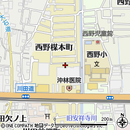 京都府京都市山科区西野楳本町94-9周辺の地図