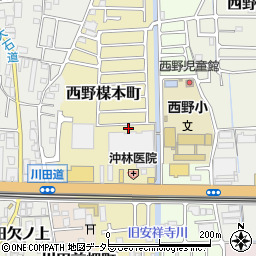 京都府京都市山科区西野楳本町94-10周辺の地図