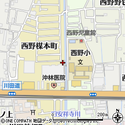 京都府京都市山科区西野楳本町94-14周辺の地図