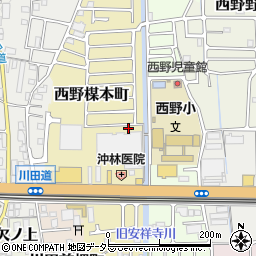 京都府京都市山科区西野楳本町94-12周辺の地図
