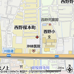 京都府京都市山科区西野楳本町94-13周辺の地図