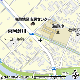 三重県四日市市東阿倉川768-1周辺の地図