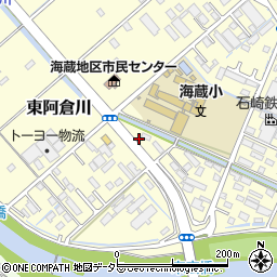 三重県四日市市東阿倉川768周辺の地図