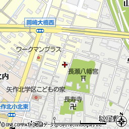 愛知県岡崎市北野町東河原31周辺の地図