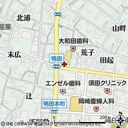 岡崎市大樹寺学区市民ホーム周辺の地図