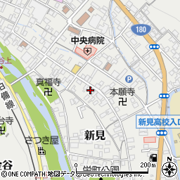 岡山県新見市新見797-1周辺の地図