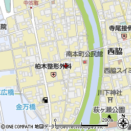 兵庫県西脇市西脇1055-7周辺の地図