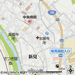 岡山県新見市新見791周辺の地図