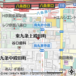ＲＥＳＩＤＩＡ京都駅前周辺の地図