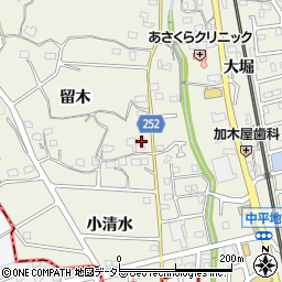 愛知県東海市加木屋町留木83周辺の地図