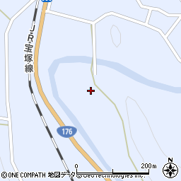 兵庫県三田市藍本32周辺の地図
