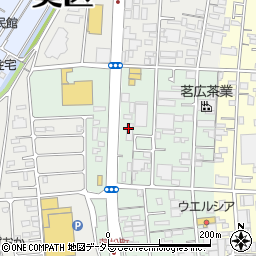 ダイソー静岡若松店周辺の地図