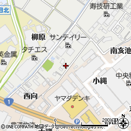 愛知県安城市宇頭茶屋町南裏76周辺の地図