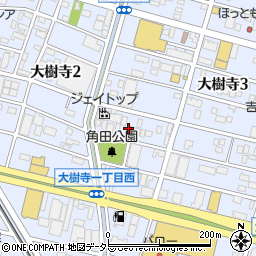 愛知県岡崎市大樹寺周辺の地図