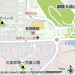 京都中央信用金庫桂坂支店周辺の地図