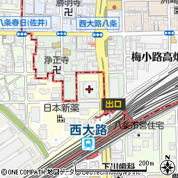 京都府京都市南区吉祥院西ノ庄門口町10周辺の地図