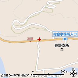 静岡県浜松市天竜区春野町宮川1574周辺の地図