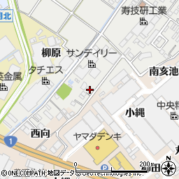 愛知県安城市宇頭茶屋町南裏76-12周辺の地図