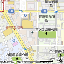 京都府京都市南区吉祥院宮ノ西町30周辺の地図